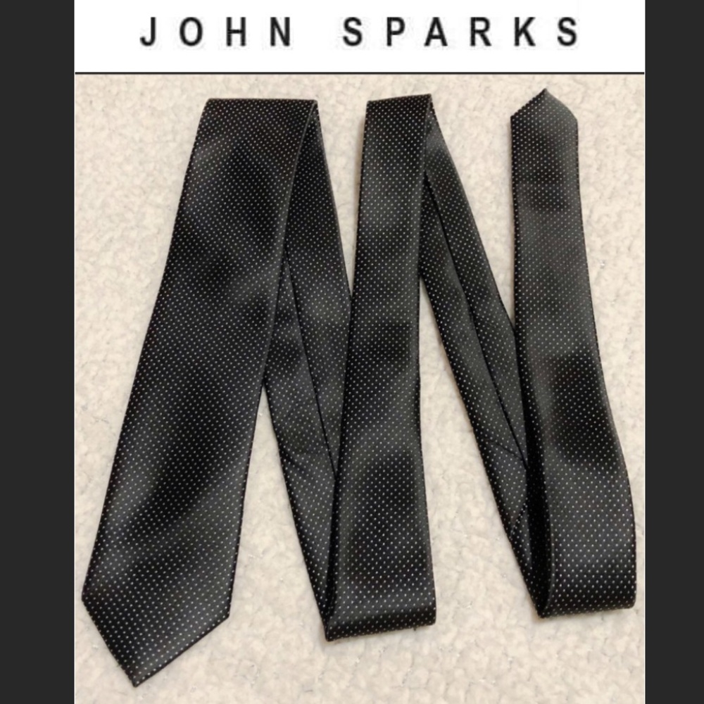 SPARKS John Sparks Polyester Tie.